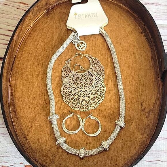 variety Jewelry - Bundle of Silvertone Jewelry NWOT